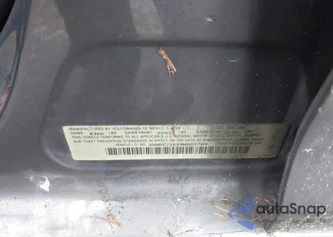 2009 Volkswagen Jetta Se/Sel из США, поврежденный, VIN 3VWRZ71KX9M021709